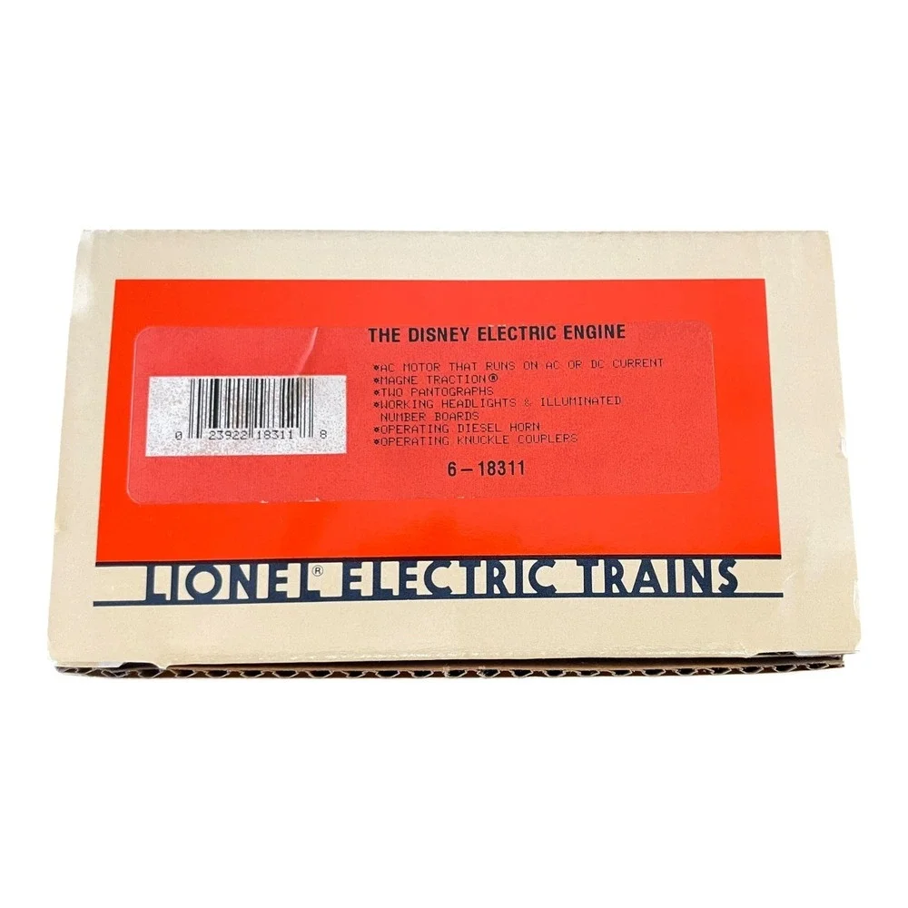 Lionel 6-18311 Disney Electric Engine Locomotive Mickey Minnie Donald O Gauge